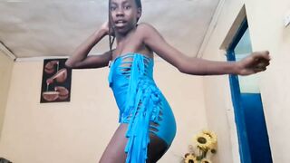 Sexy Pussy Dancing by Horny Ebony Pearl Keysha