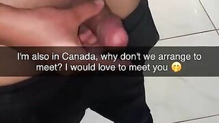 Canadian beauty wants to snapchat with big dick stranger