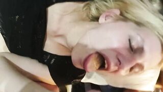 Caught Masturbating, He Joins and Cum on my Face and Mouth Deepthroat