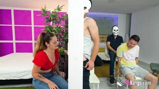 HOT DATE! Amateur Argentinian Ammy Redhead is desperate for a good fuck