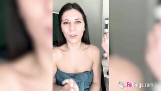 ANAL AUDITION! Amateur Argentinian babe Mia Gallardo's first anal porn experience