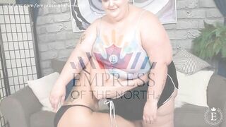 Out-of-Shape Personal Trainer Lift & Carry Featuring SSBBW Summer Marshmallow