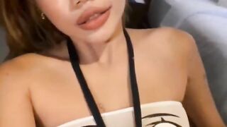 Emma Thai Doing Hot and Naughty Live Show in Hotel Room