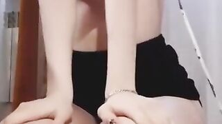 Cute Doll Plays with Tits-Tits Ass