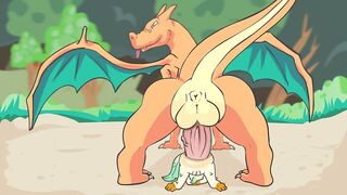 Charizard is GETTING LAID! Rule34