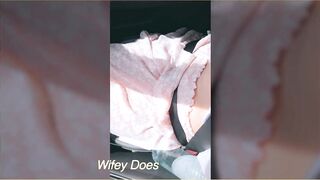 Horny MILF Highway Trucker TIT Flashing UPSKIRT