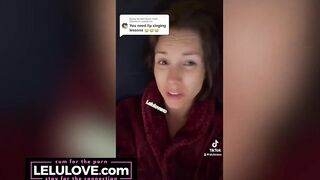 Babe sharing behind the porn scenes before boob job with troll rants and implants plans - Lelu Love