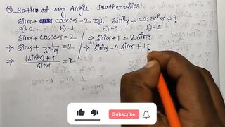 Trigonometrical Ratios of any angle Math Slove By Bikash Educare Episode 18