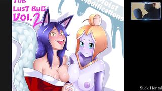 Ahri x Orianna League of Legends Hentai 4K upscale