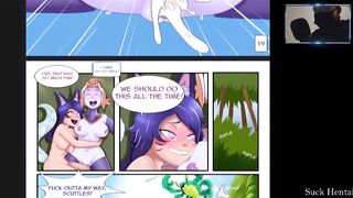 Ahri x Orianna League of Legends Hentai 4K upscale