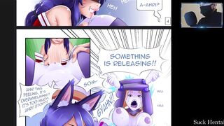 Ahri x Orianna League of Legends Hentai 4K upscale