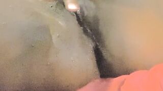 Sexy ebony bbw pounds fat chocolate Pussy till she squirts