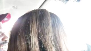 Getting my dick sucked while driving