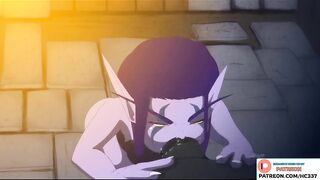 DARK ELF DO DEEP BLOWJOB AND GETTING CUM - WORLDOF WARCRAFT HENTAI ANIMATED 4K 60FPS