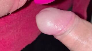 Close up fuck with toy. Orgasm and cumshot.