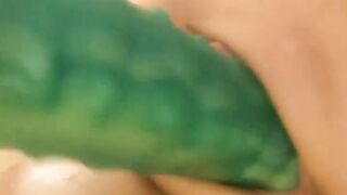 Bathtime fun cumming on big thick bad dragon dildo