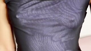 Petite Dirty Talking Engineer Gives You Oily Strip Tease JOI And Twerks Her Tight Ass