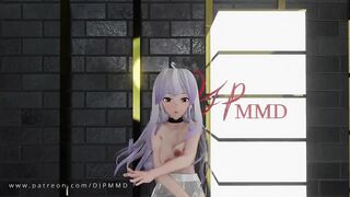 Haku Queencard MMD Blender Render 1838