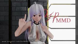 Haku Queencard MMD Blender Render 1838