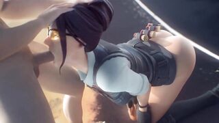 Fortnite porn Compilation. Rook Ruby Alli Harley Quinn Rule34 3D hentai animation