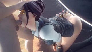 Fortnite porn Compilation. Rook Ruby Alli Harley Quinn Rule34 3D hentai animation