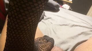 Keishaberry in knee highs trampling Meat