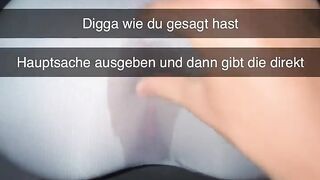 Vergebene Türkin lässt sich auf Snapchat für Geld hemmungslos ficken