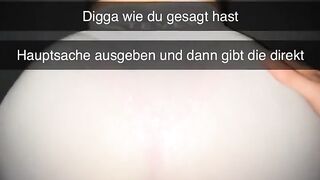 Vergebene Türkin lässt sich auf Snapchat für Geld hemmungslos ficken