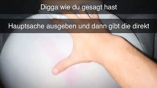 Vergebene Türkin lässt sich auf Snapchat für Geld hemmungslos ficken