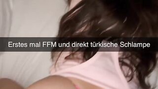 Türkin wird nach Club in Frankfurter Hotel ohne Gnade durchgefickt auf Snapchat