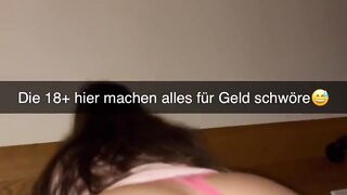 Türkin wird nach Club in Frankfurter Hotel ohne Gnade durchgefickt auf Snapchat