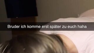 Türkin wird nach Club in Frankfurter Hotel ohne Gnade durchgefickt auf Snapchat